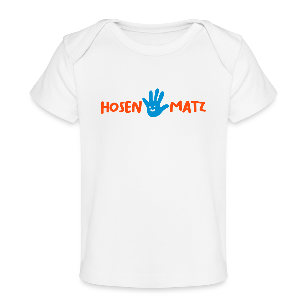 Hosenmatz - Baby Bio T-Shirt - white