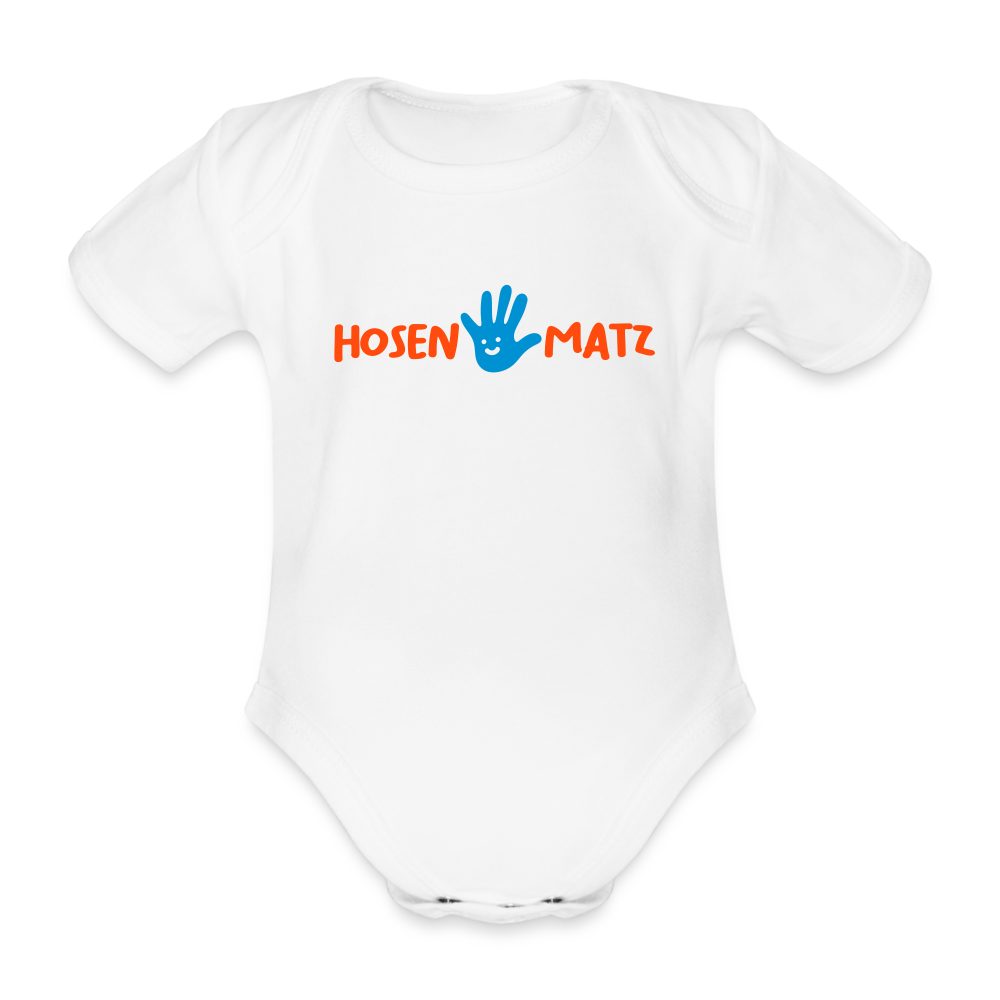 Hosenmatz - Bio-Kurzarmbody - white