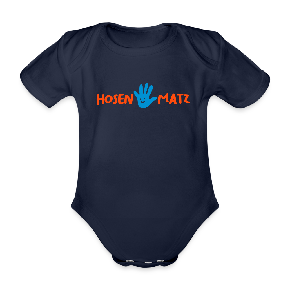 Hosenmatz - Bio-Kurzarmbody - dark navy
