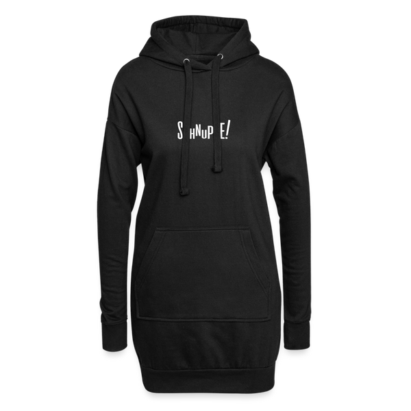 Schnuppe! - Hoodie-Kleid - black