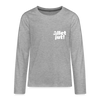 Allet Jut - Teenager Langarmshirt - heather grey
