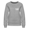 Jlücklich - Frauen Premium Sweatshirt - heather grey