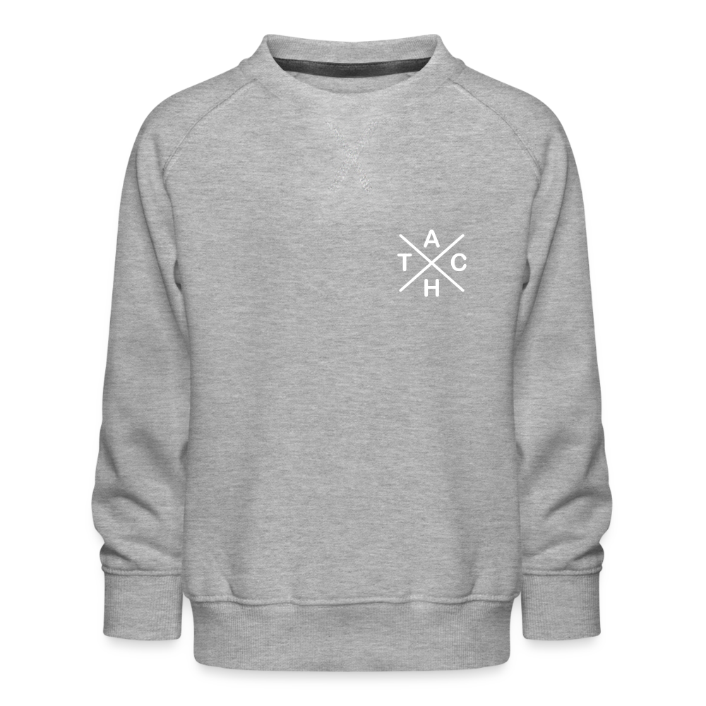 Tach X - Kinder Premium Sweatshirt - heather grey