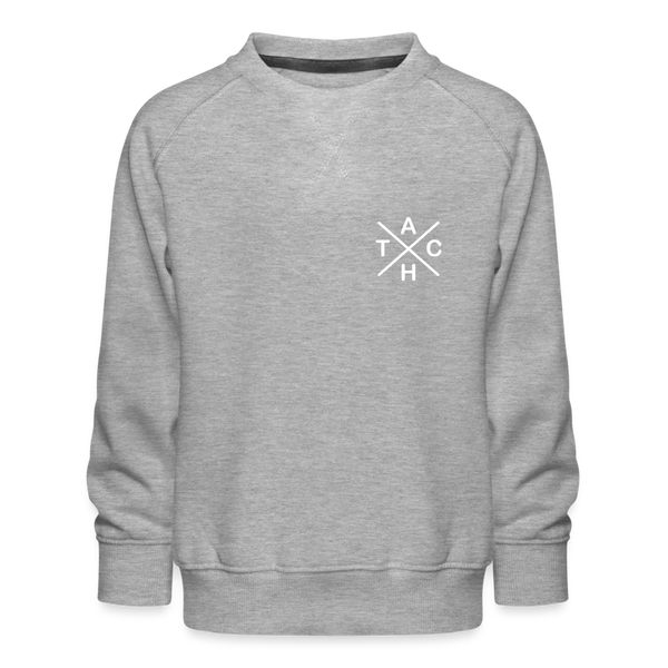 Tach X - Kinder Premium Sweatshirt - heather grey