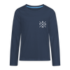 Tach X - Teenager Langarmshirt - navy