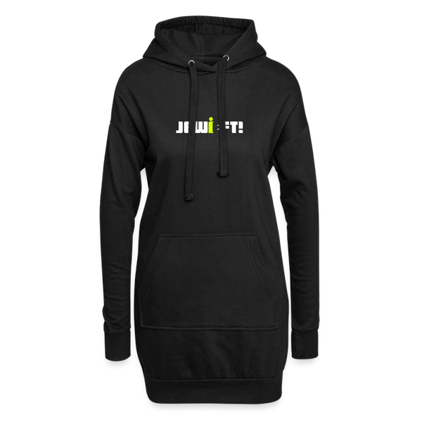 Jewieft! - Hoodie-Kleid - black