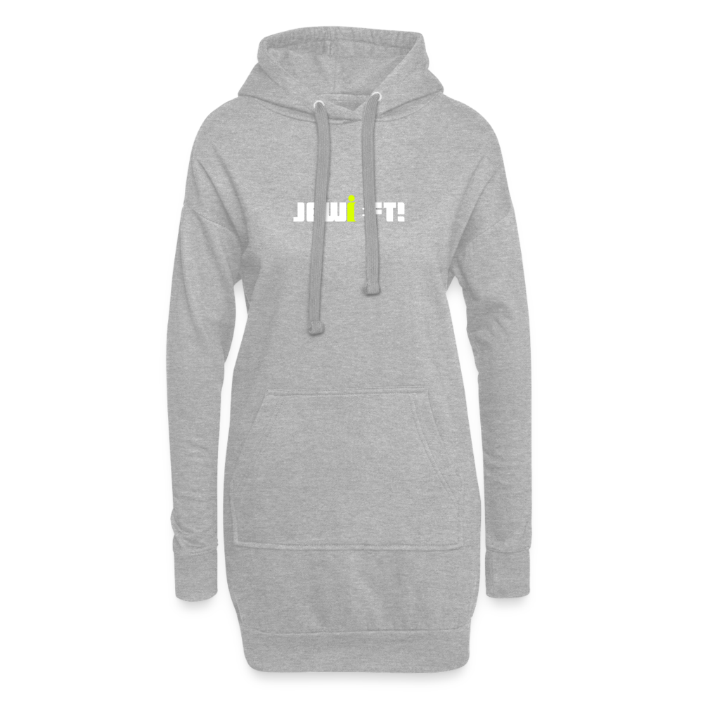 Jewieft! - Hoodie-Kleid - heather grey
