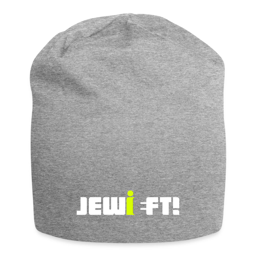 Jewieft! - Jersey Beanie - heather grey