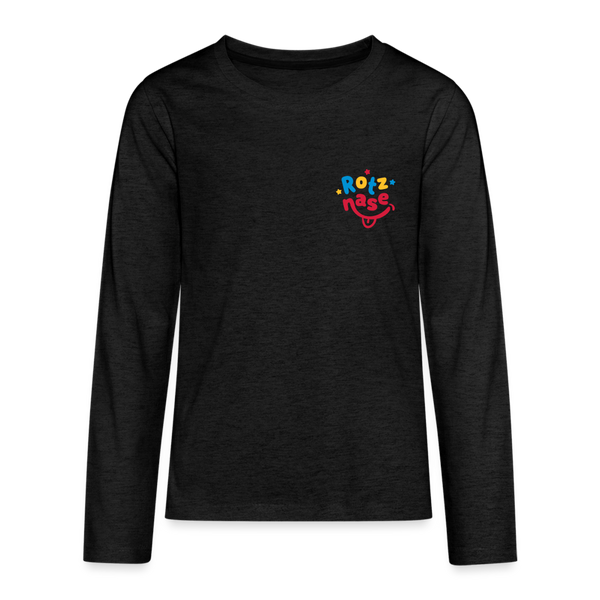 Rotznase - Kinder Langarmshirt - charcoal grey