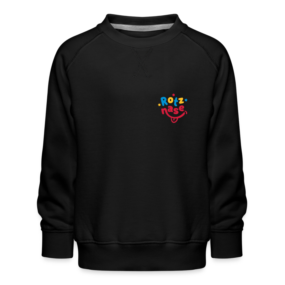Rotznase - Kinder Premium Sweatshirt - black