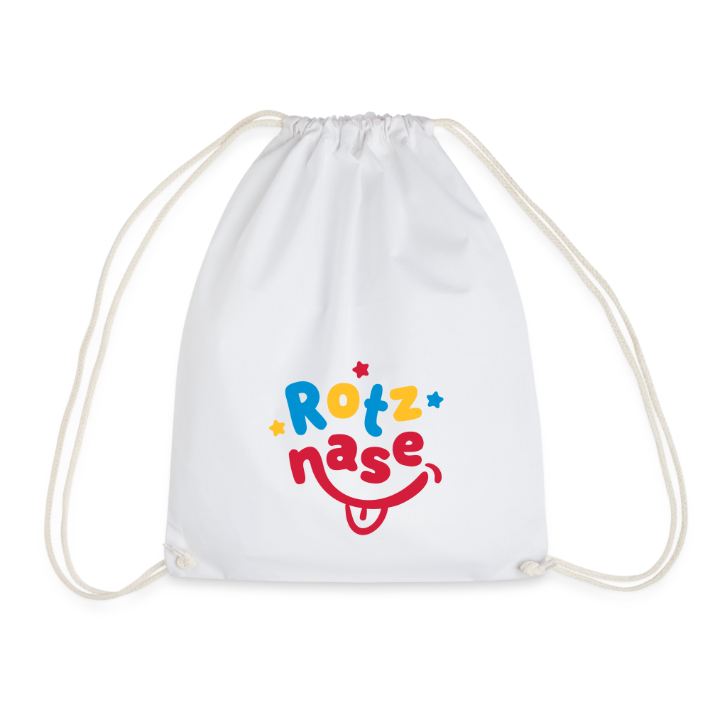 Rotznase - Turnbeutel - white