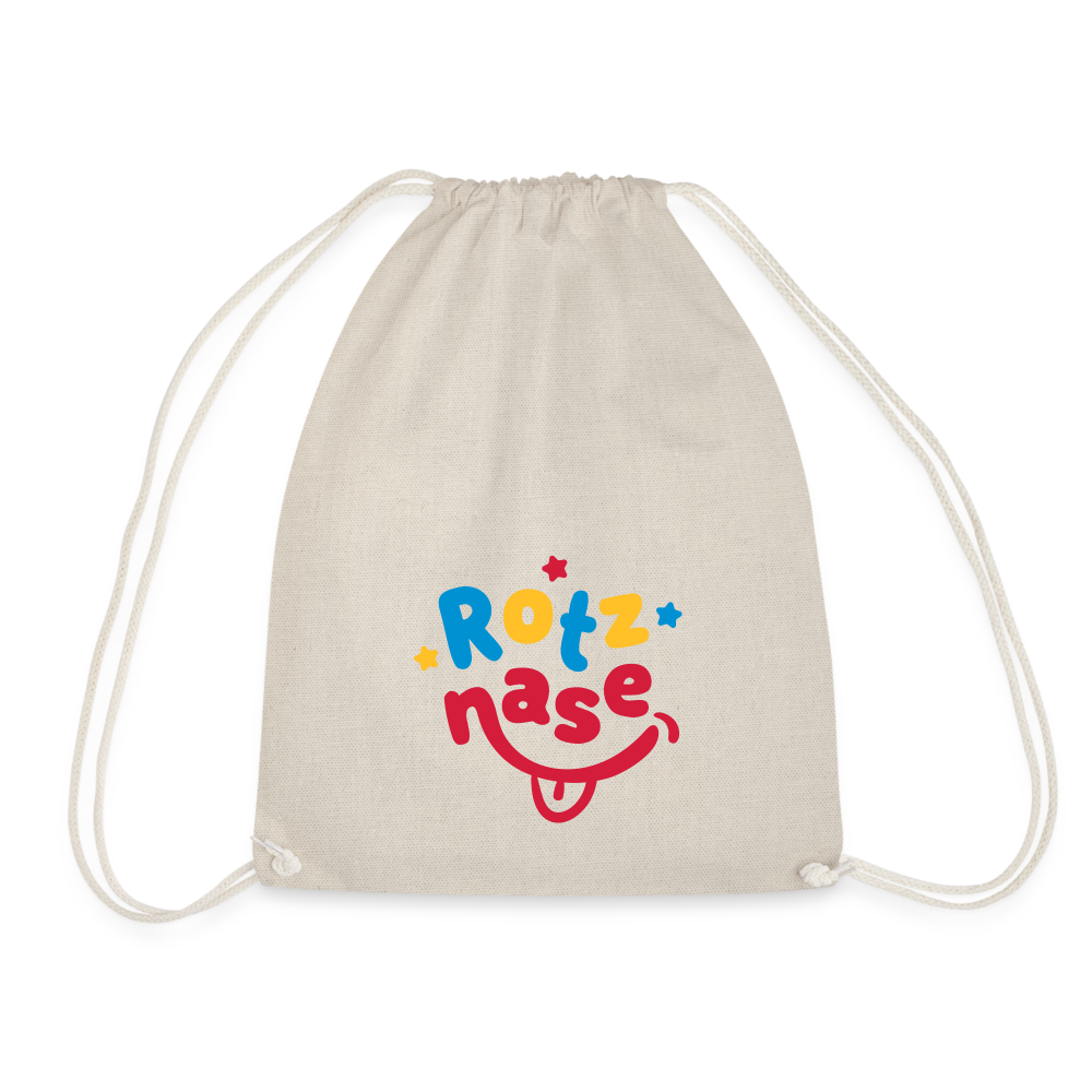 Rotznase - Turnbeutel - nature
