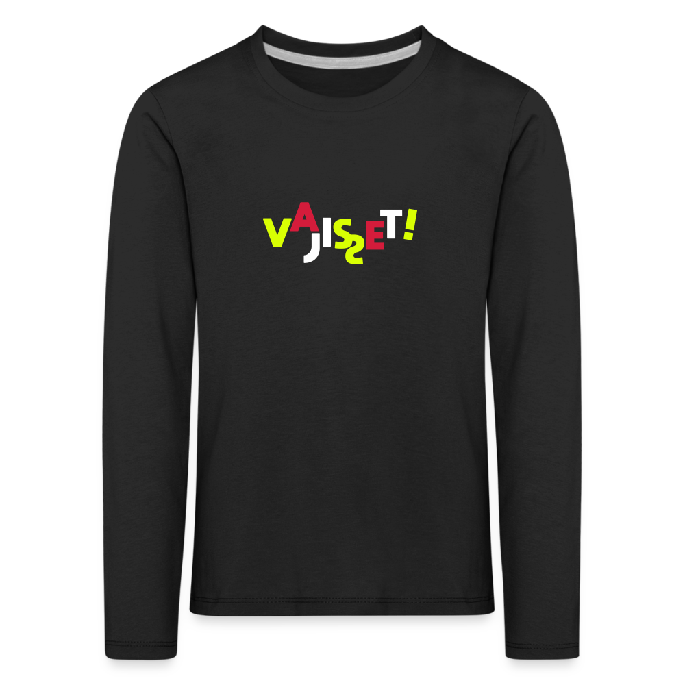 VAJISSET - Kinder Langarmshirt - black