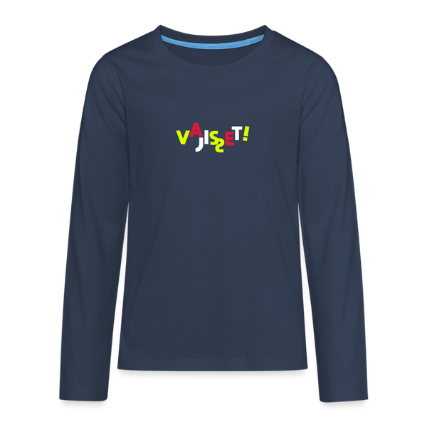 VAJISSET - Teenager Langarmshirt - navy