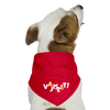 VAJISSET - Hunde-Bandana - red