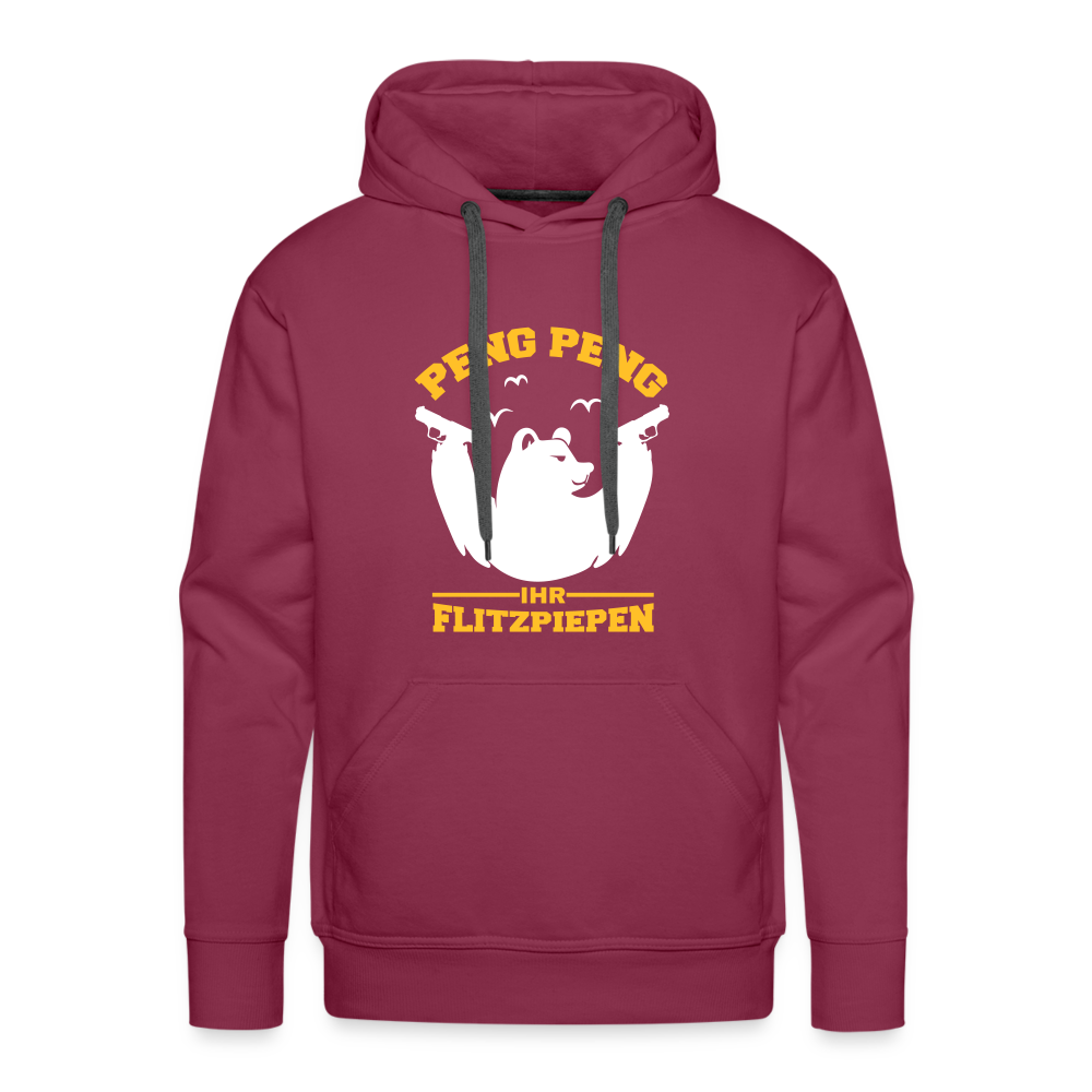 Peng Peng - Männer Premium Hoodie - bordeaux
