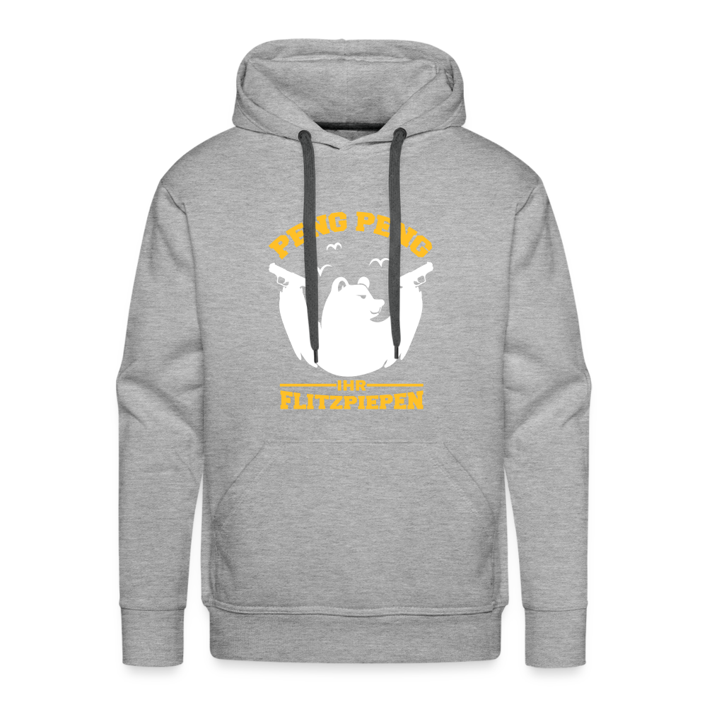 Peng Peng - Männer Premium Hoodie - heather grey