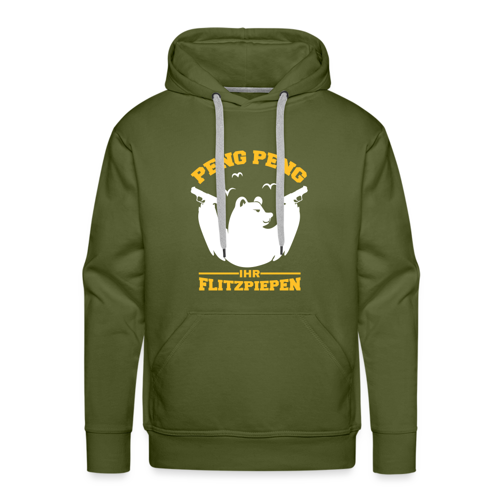 Peng Peng - Männer Premium Hoodie - olive green