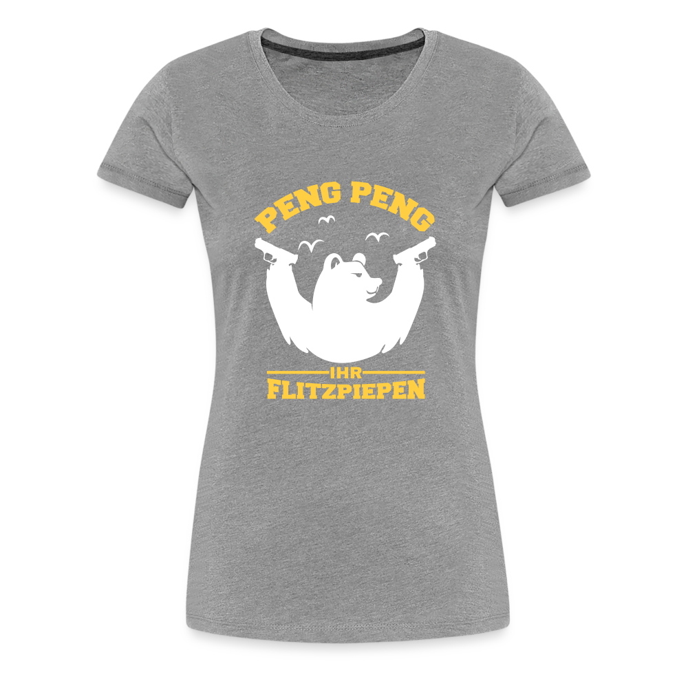 Peng Peng - Frauen Premium T-Shirt - heather grey
