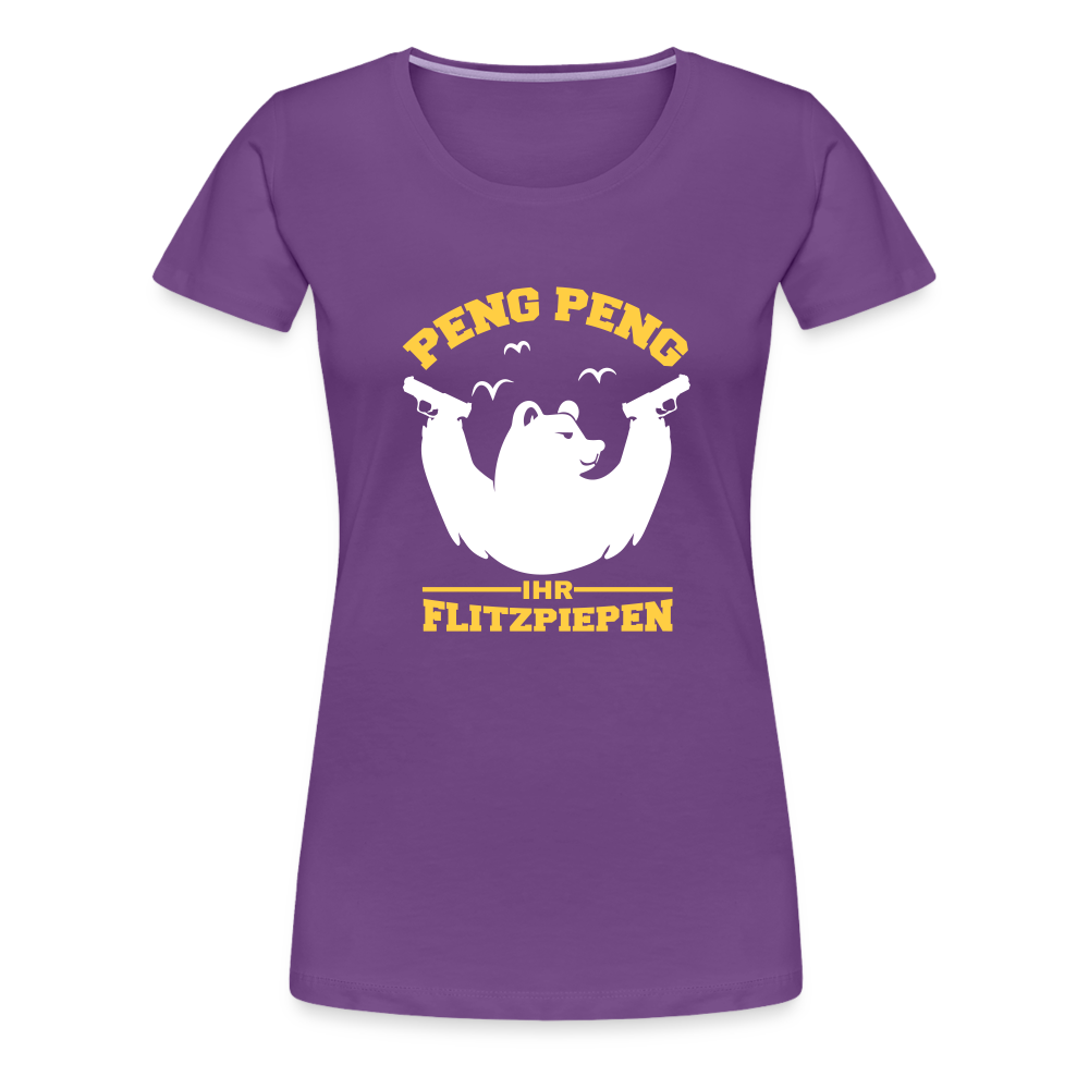 Peng Peng - Frauen Premium T-Shirt - purple