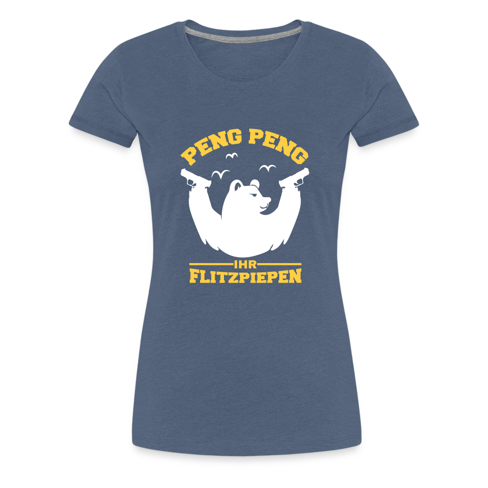 Peng Peng - Frauen Premium T-Shirt - heather blue