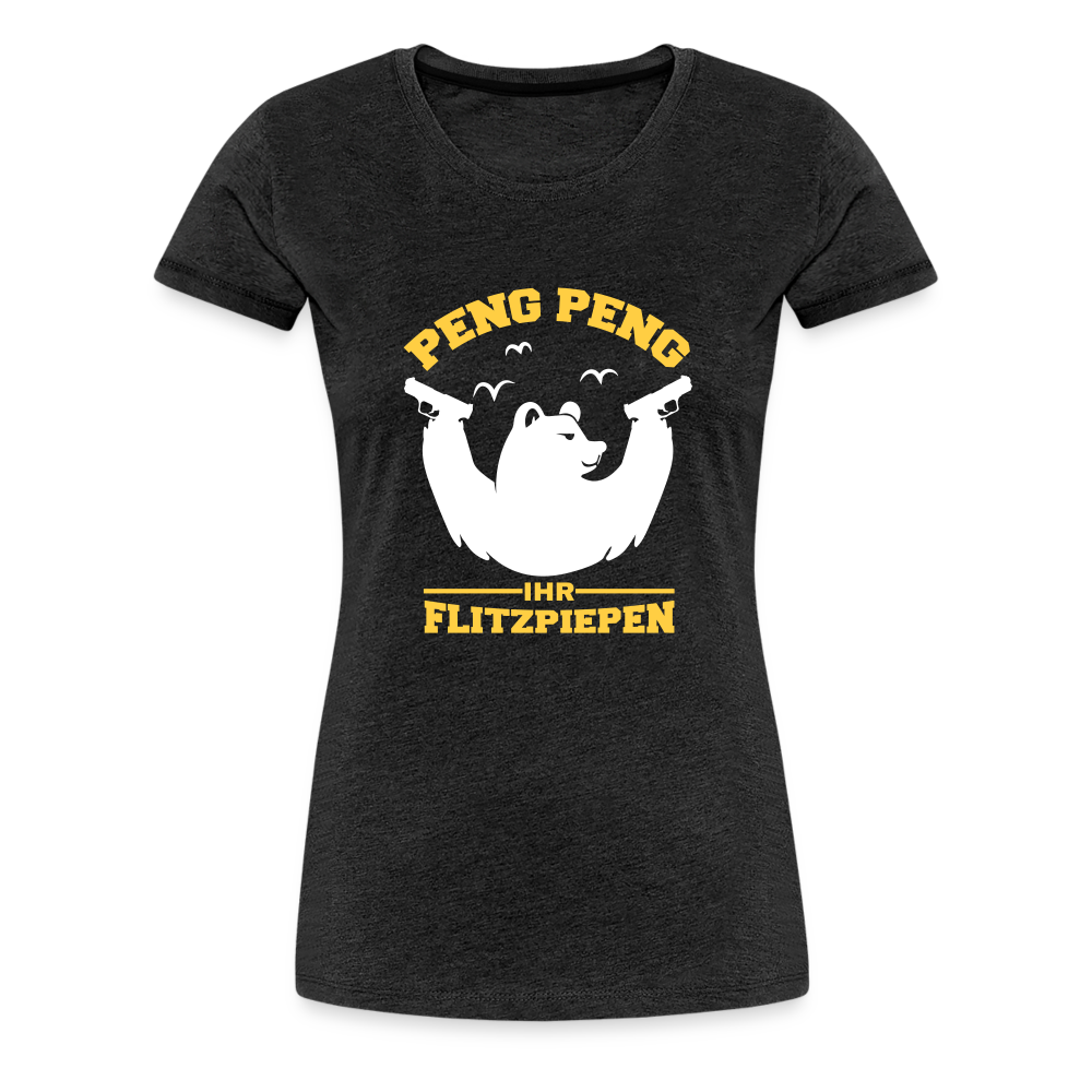 Peng Peng - Frauen Premium T-Shirt - charcoal grey
