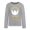 Peng Peng - Teenager Langarmshirt - heather grey