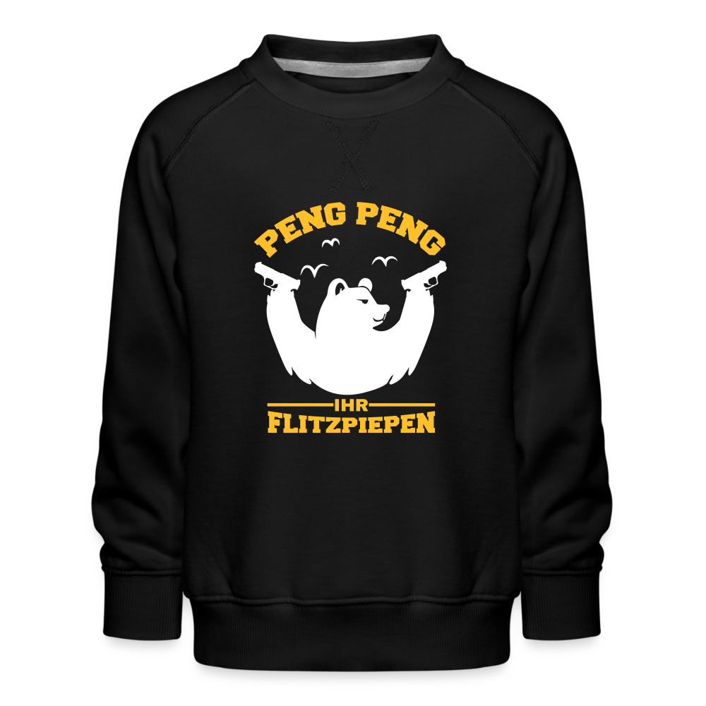 Peng Peng - Kinder Premium Sweatshirt - black