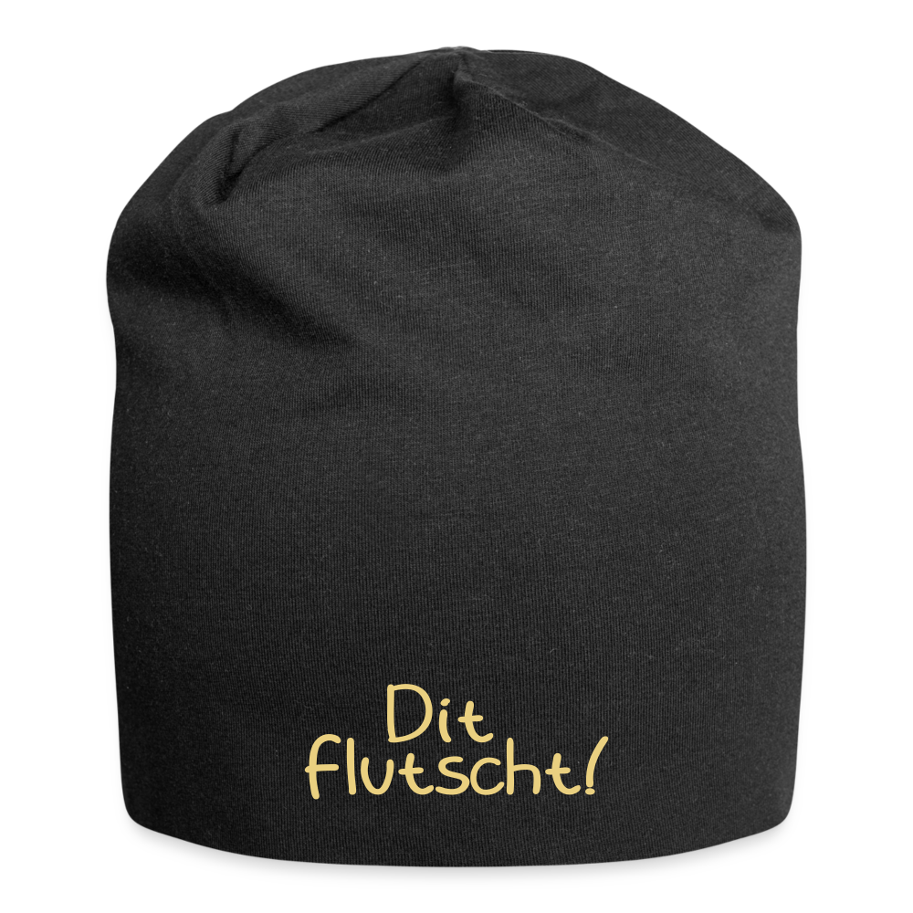 Dit flutscht! - Jersey Beanie - black