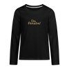 Dit flutscht! - Teenager Langarmshirt - black