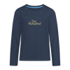 Dit flutscht! - Teenager Langarmshirt - navy