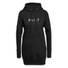 WATN? - Hoodie-Kleid - black