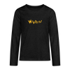 Wuschich! - Teenager Langarmshirt - charcoal grey