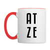 Atze - Tasse zweifarbig