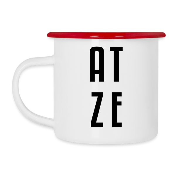 Atze - Emaille Tasse