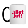 Allet Jut - Tasse zweifarbig
