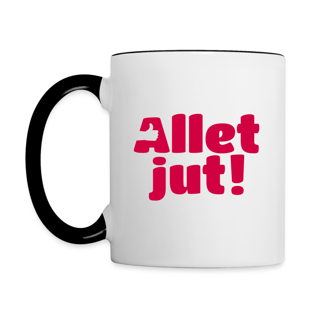 Allet Jut - Tasse zweifarbig