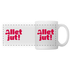 Allet Jut - Tasse zweifarbig - white