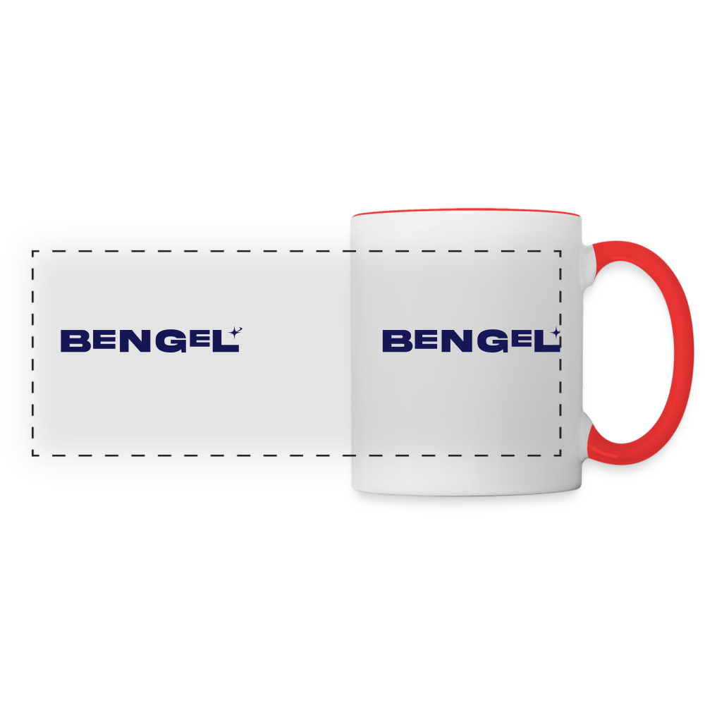 Bengel - Tasse zweifarbig - white/red