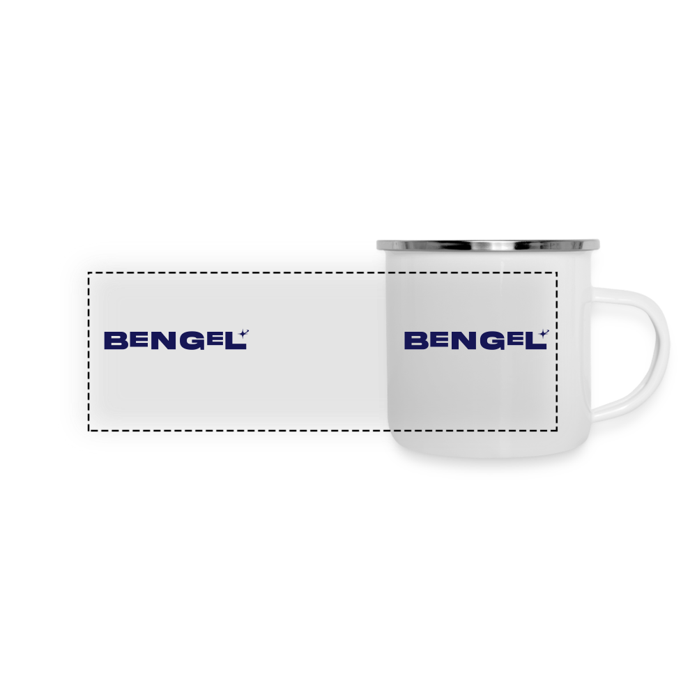 Bengel - Emaille Tasse - white