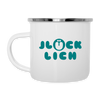 Jlücklich - Emaille Tasse