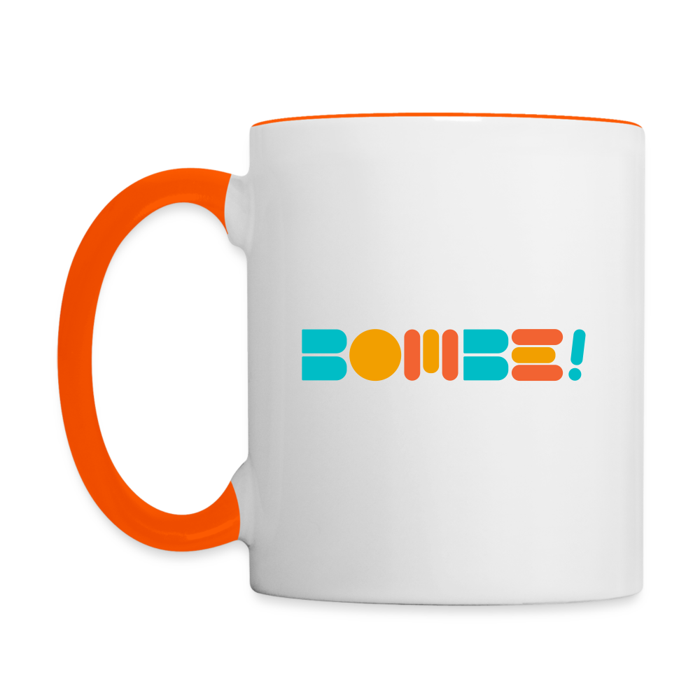 Bombe! - Tasse zweifarbig