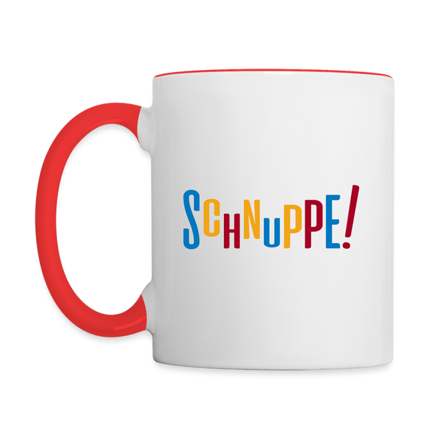 Schnuppe! - Tasse zweifarbig