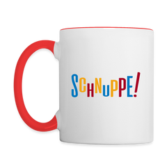 Schnuppe! - Tasse zweifarbig