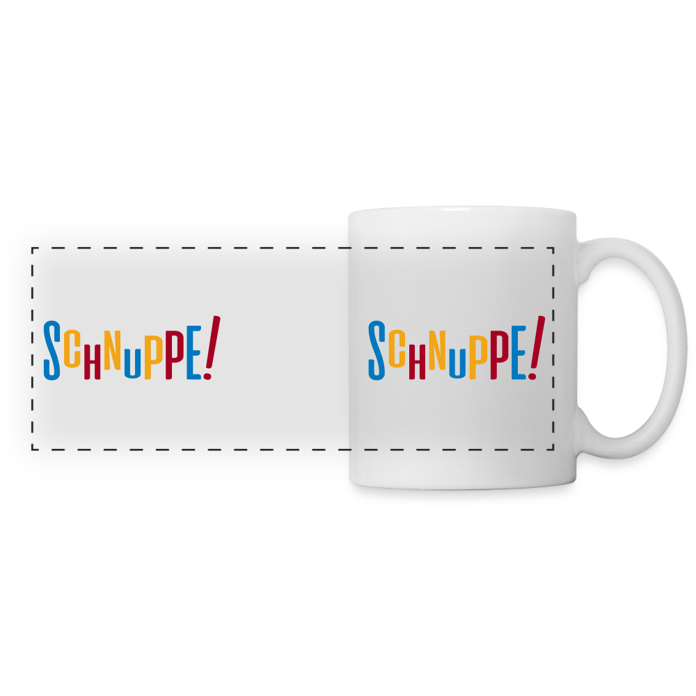 Schnuppe! - Tasse zweifarbig - white