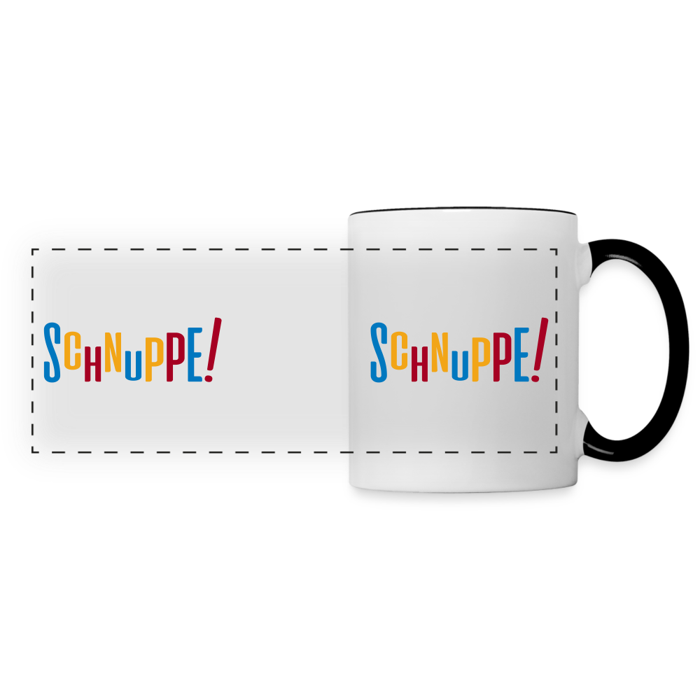 Schnuppe! - Tasse zweifarbig - white/black