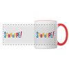 Schnuppe! - Tasse zweifarbig - white/red