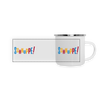 Schnuppe! - Emaille Tasse - white