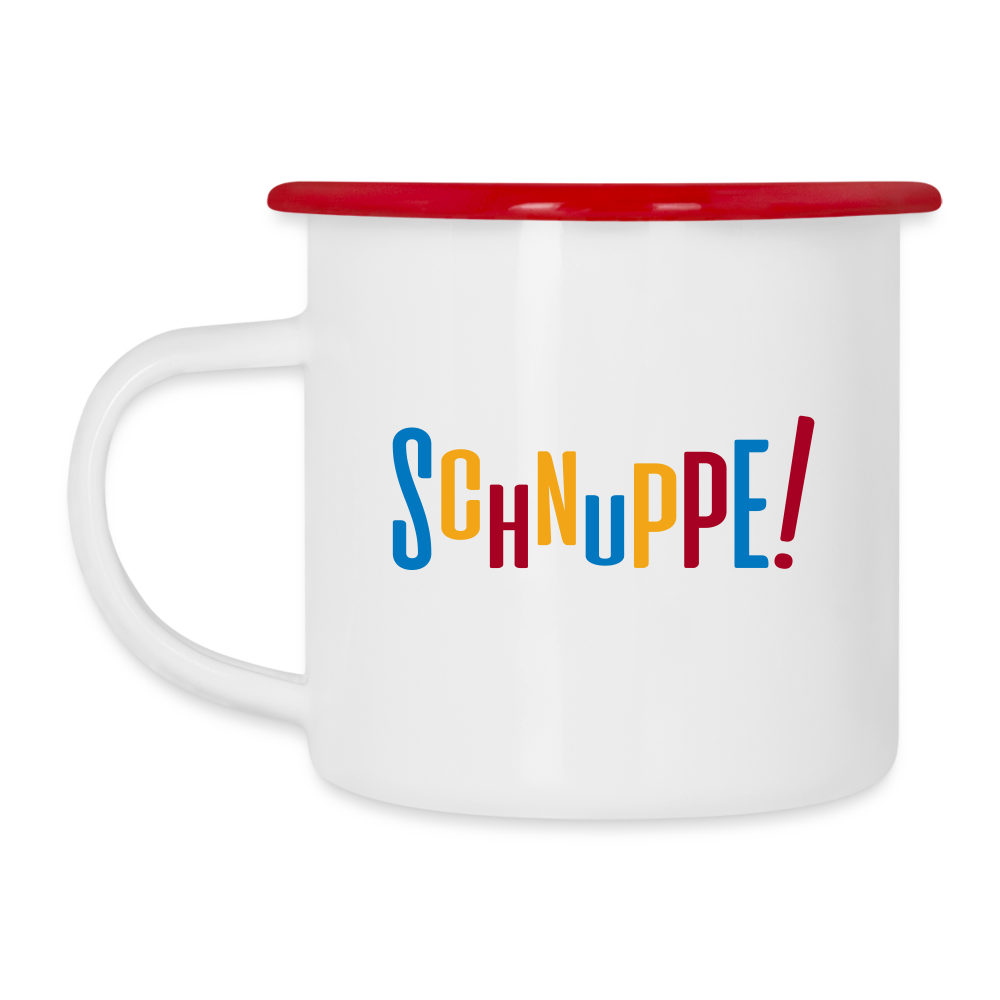 Schnuppe! - Emaille Tasse