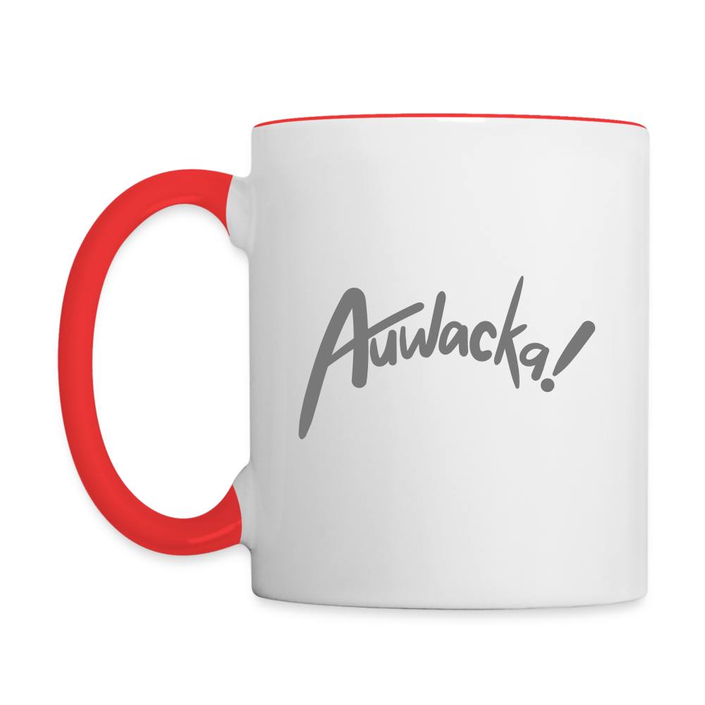 Auwacka! - Tasse zweifarbig